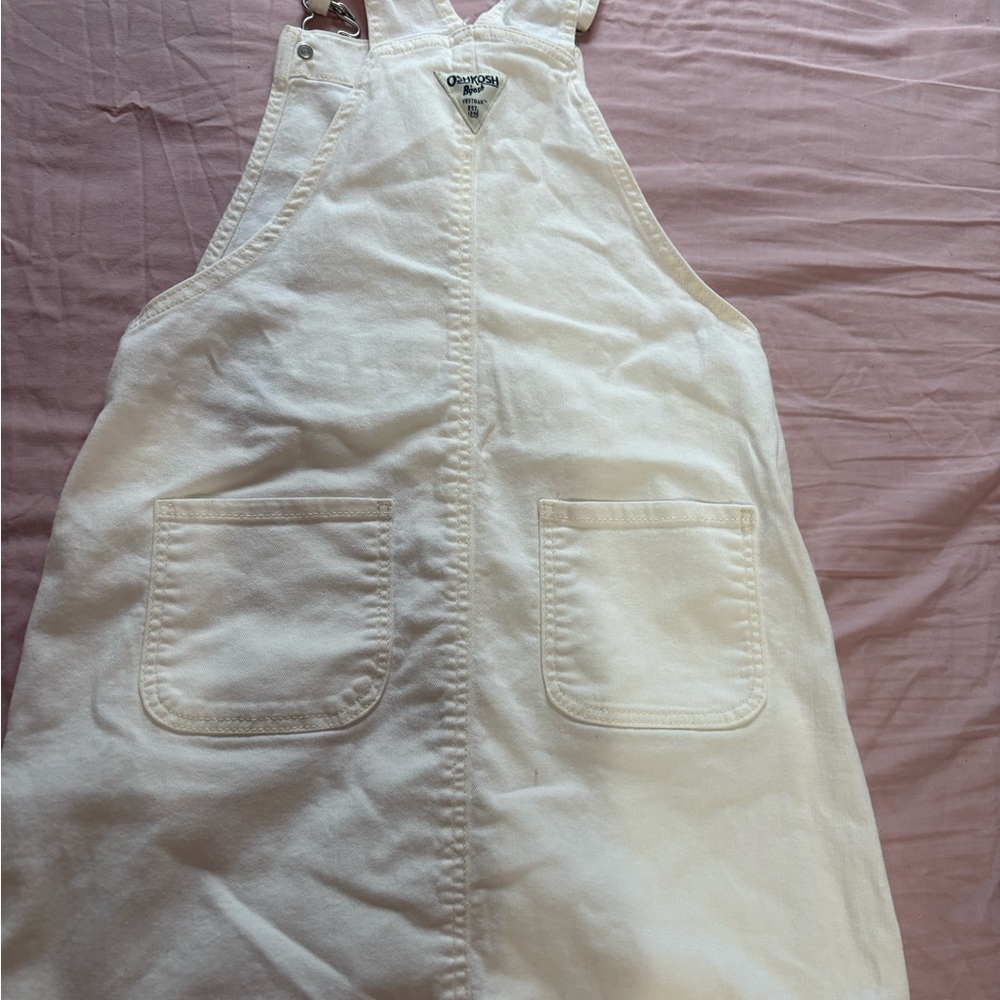 OshKosh B'gosh Ivory Overalls